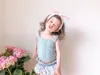 Hoodies Sweatshirts Kids T Shirts M P Brand Spring Summer Girls Cute Knit High Quality Short Sleeve Baby Child Cotton Tops Clothes 230828