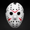 Maskeradmasker Jason Voorhees mask fredag ​​den 13: e skräckfilmen Hockey Scary Halloween Costume Plastic Party