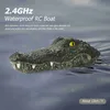 Электрические/RC животные крокодиловая лодка 24 ГГц RC 4channel Alligator