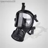 Protective Clothing Black MF14/87 Type Gas Mask Full Face Chemical Respirator Natural Rubber Filter Self-priming HKD230826