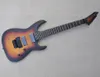 Parpated Fretboard 7 Strings Tobacco Sunburst Electric Electric Gitara z czarnym sprzętem można dostosować