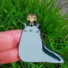 Brooches Miyotomi And Slug Master Brooch Metal Badge Lapel Pin Jacket Jeans Fashion Jewelry Accessories Gift