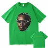 Rapper Young Thug Green Rare Graphic Tee Shirt Male Hip Hop Retro Short Sleeve T-shirts Men Women Cotton Oversized t