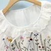 Kvinnors sömnkläder FDFKLAK Pure Cotton Pyjama Ställer in högkvalitativa vattentvättade sovdräkter Kvinnliga långärmad lounge