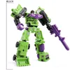 Giocattoli di trasformazione Robot Trasformazione 6 in 1 Modello MINI Devastator 21CM Action Figure Robot Giocattoli di plastica Regalo Bambino Kid 230827