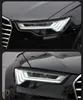 LED Headlight for Audi A6 Headlights 2012-20 15 Upgrade C8 Design DRL Dynamic Signal Front Lamp Accessory