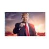 Drapeaux de bannière 9 styles 3x5 pieds Trump Portrait drapeau national 2024 campagne électorale américaine livraison directe maison jardin fête fournitures DHW6G