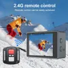 5K 30fps Action Camera Dual IPS -экраны водонепроницаемые велосипедные велосипедные камеры HD Outdoor Video Camera 170 градусов шириной Wi -Fi Photo HKD230828 HKD230828