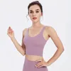 Traje de yoga Mujeres Tank Top U Tipo Sujetador sin respaldo Bralette Alambre Libre Brassiere Sexy Ropa interior sin costuras Streetwear Cultivo Chaleco Deportes Bras