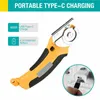 Cordless Electric Scissors Hand Held Alloy Head Cutting Multi-Functional Electric Cutting Tool For Fabric/Leather/Cloth Dropship HKD 230828.