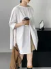 女性のブラウス女性白い特大のボタンアップダウンシャツドレス秋のドレス