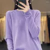 Frauen Pullover Herbst/Winter Wolle Kaschmir Pullover Frau Oansatz Pullover Casual Stricken Lange Ärmeln Tops Weibliche Jacke Koreanische mode