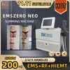 2023 Emslim Neo Emszero Body Sculpting 200 Hz 15Tesla 6500W 2/4/5 Uchwyt maszynowy HIEMT RF EMS-CULP SALON HOT