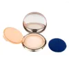 Makeup Brushes Cushion Foundation Empty Container & Vanity Mirror