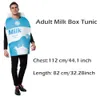 Theme Costume Eraspooky Funny Food Milk Cookies Cosplay Halloween Costumes For Adult Women Kids Christmas Party Group Family Matching Outfits 230829