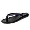 Terlik Flip Flop Orijinal Deri Erkekler Yaz Top Marka 2023 Moda Man Flip-Tweps Tasarımcı Beach Light Rahat Ayakkabılar