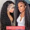 4x4 5x5 Lace Closure Water Wave Wig 13x6 Deep Wave Lace Frontal Wigs for Women 13x4 Curly Human Hair Wig 360 Hd Full Lace Wig