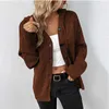 Herbst Winter Frauen Pullover Strickjacke Mode Lose Gestrickte Taste Mit Kapuze Mäntel Für Frauen Casual Pullover HKD230829