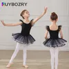 ダンスウェアRuybozry Girls Ballet Dress Dance Leotard Kids Tutu Skirts Gymnastics Ballet LeotardsショートドレスBallerina 230829の衣装