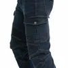 2023 Pantalons de moto classiques Hommes Moto Jeans Équipement de protection Équitation Touring Pantalons de moto Coussinets Protégez le genou Pantalon de motocross