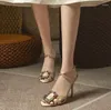 Robe chaussures taille 34-40 2023 dame été élégant mince talon haut sandales sexy coloré strass conception femmes bal dames