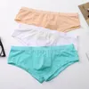 Unterhosen Männer Höschen Trunks Eis Seide Unterwäsche Niedrige Taille Boxer Ultrakurze Ultradünne Atmungsaktive Sexy Männer U Konvexen Beutel Unterhose