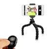 Mini Flexible Sponge Octopus Tripod For Holders Bluetooth Selie Remote Stick Phone Stand Bluetooth Tripods