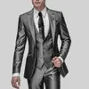 Män S kostymer blazrar 2023 Högkvalitativa män passar svart brudgummen Groomsmen Morning Style For Wedding Prom Formal Bridegroom 230828