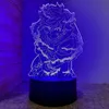 Night Lights Anime X Killua 3d Led Lamp For Bedroom Decor Nightlight Birthday Gift Acrylic Light Hxh Godspeed