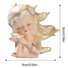 Decorative Figurines Girl Art Resin Sculpture Ocean Sculptures Seahorse Starfish Figure Anniversary Wedding Keepsake Gift