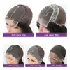 Perruque Lace Front Wig ondulée 360, cheveux naturels bouclés, 40 pouces, 4x4, 5x5, HD, 13x4, 13x6, pour femmes