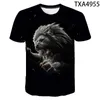 T-shirt da uomo Leone 3D Camicia Uomo Donna Bambini Maglietta T-shirt animale T-shirt casual estiva Cool Boy Girl Bambini T-shirt stampate