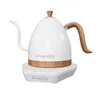 Butelki z wodą Brewista 220V 600 ml Elektryczne gęsteczka inteligentna temperatura Kontrola Teapot Brew Kettle Longspout Wylać ręcznie napuszony garnek do kawy 230829