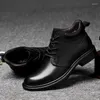 Boots Sport Sneaker Mens Casual Shoe Shoes Man Sale 2023 Fashion Sports Black Leather Causal Leisure Flat For Outdoor