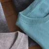 سترات الرجال Zocept 100 Merino Wool Sweater Receed Dound Tops Tops Autumn Winter Soft Dark Darm Darm Slad Solid Bullover 230828