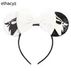 Accessoires pour cheveux 10 pièces en gros Halloween souris oreilles bandeau enfants Festival fête Cosplay citrouille diable arc femmes filles bricolage cheveux accessoires 230828