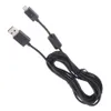 Cabo de carregamento micro USB longo de 2,75 m, fio carregador de linha de dados para cabos de controlador Sony PS4 Xbox One