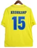 2005 2006 Villarreal Retro Soccer Jerseys Yellow 05 06 Classic Vintage Football Shirt Thai Quality Camisa de Futebol riquelme 5 forlan Kromkamp Cazorla