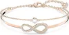 Swarovski – Bracelet de styliste de luxe pour femmes, Collection de bijoux, colliers, ton or Rose rhodié