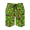 Herenshorts Avocado Salad Board Zomer Groen Fruit Print Casual korte broek Heren Sportkleding Sneldrogend ontwerp Zwembroek