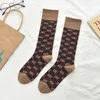 Designer chaussette luxe hommes femmes chaussettes bas lettre de mode classique confortable coton respirant haute qualité mode avancé produits de luxe