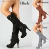 Boots Winter Women Boots Retro Sexy Over The Knee Long Boots Thin High Heel Boots Platform Women Shoes Plus Size Zapatos De Mujer Bota T230829