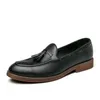 Kleding Schoenen Kwastje Loafer Mannen Slip op Rijden Mocassins Heren Comfortabel Leer voor Outdoor Mode Man Casual fg6 230829