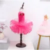 Bühnenkleidung Mädchen Ballettkleid Tanz Dancewear Rock Gymnastik Ballerina Aufführungen Kleidung Party Dekor Halloween Kostüm Cosplay Requisiten