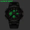 Orologi da polso LIGE Display LCD di lusso da uomo Orologi da polso luminosi Sport da uomo Orologio impermeabile militare al quarzo Orologio maschile Relogio Masculino 230828