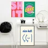 Please Don't Do Coke In The Bathroom Quotes Canvas Painting Nice Butt Print Funny Gift Sign Toilet Wall Art Poster Picture Decor HKD230829