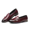 Klänningskor Yomior Classic Business Flat Men Designer Formell läder Mäns loafers Christmas Party Wedding Big Size 230829