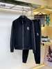 2023 Designer Mens Tracksuit European Fashion Two-Piece Roman Cotton Casual Tracksuit Suit Large Size Trend Sportwear Designer Wear Asian Size M-3XL