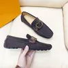 Lyxmärke män loafers läder casual slip på skor mocasines hombre loafer instappers heren mäns slip-ons italienska designers