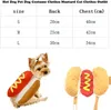 Dog Apparel Pet Halloween Costume Cat Pumpkin Puppy Cosplay Clothes Design Creative Funny Warm Outfits Hoodie Animal